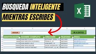 🔍 How to Make a SMART SEARCH ENGINE in EXCEL (Text Box)