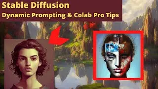 Stable Diffusion Tutorial: Dynamic Prompting (and TIPS for Colabs - A100, Formats, Styles).