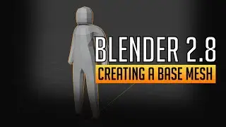 Creating a base mesh in Blender 2.8