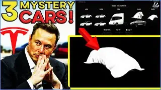 Are those Tesla Ghosts under the Sheets?