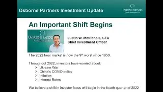 Investors Shift Focus - Sept.  '22