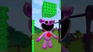 Super Strong Anvils VS Smiling Critters 💫 | Wait For It...🐶🧡 #minecraft #shorts #dinaminecraft
