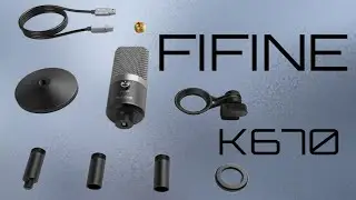 FIFINE K670 USB Condenser Microphone Test / Review