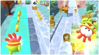PLAY FUN GAME FOR KID OM NOM RUN PART 83 | Android IOS All Level
