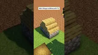 🏡 Mini Village Biome in Minecraft! 