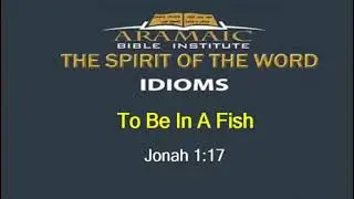 Idiom- In a Fish
