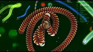 Катка не играл 2 месяца,  восстанавливаю скилл! Wormax.io КАНИБАЛ Ka'Nu'Ba'L Clan [Æ]