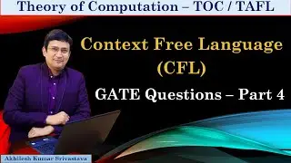 GATE Questions on Context Free Languages - Part 4