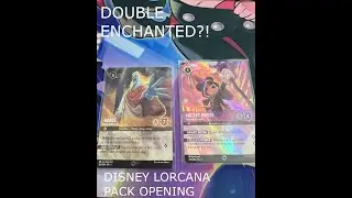 Double Enchanted?! Opening 42 Disney Lorcana Booster Packs