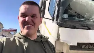 Все для водителей!!! Как всегда мелкий ремонт камаз 5490 в дороге.