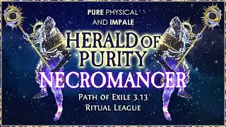 PoE 3.13 - Herald of Purity & Spiders Necromancer