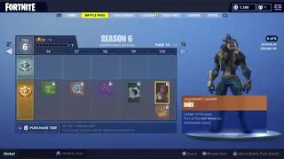 Fortnite Battle Royale - Season 6 Battle Pass Showcase