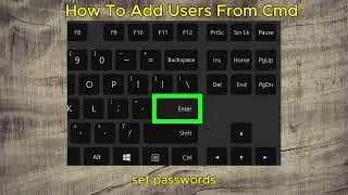 How to Add Users from CMD