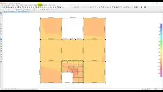 How to show force on slab in Sap 2000 CE Structure