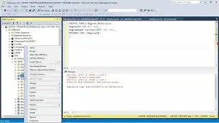 Create and Drop Degree Reference Table in MS SQL Server