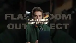 Flash Zoom Out эффект в Premiere Pro — за 20 секунд ⚡️
