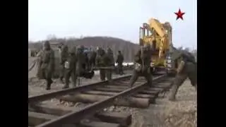 Военные предотвратили диверсию на ж/д путях