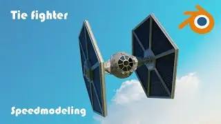 Modeling a Tie Fighter | Blender 3.0