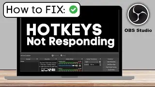 How To Fix Hotkeys Not Responding in OBS Studio - Full Guide