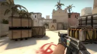 CS:GO T-Side Mirage Clutch 1v4 - Keepitsimple
