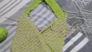 Easy knitted bag for beginners