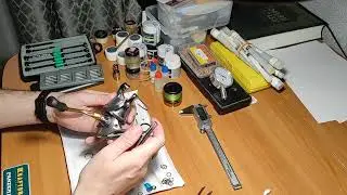 shimano sedona 2500 замена и регулировка главной пары. 