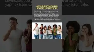 YATAĞINDAN KALKMAK İSTEMEYEN ÇOCUK