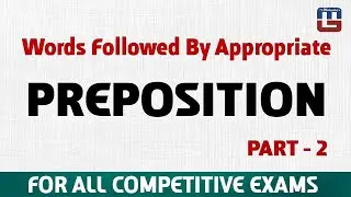 Best Prepositions Tricks English Grammar For All Competitive Exams  English EP-2
