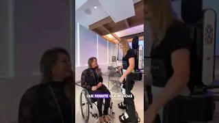 Foi revelado um exoesqueleto que permite pessoas com deficiência andar, subir escadas e agachar