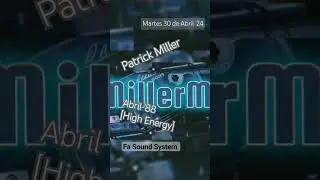 Estreno: Patrick Miller / Abril '88 [HI-NRG]