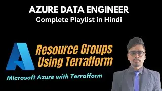 Create an Azure Resource Groups using Terraform | Terraform With Azure