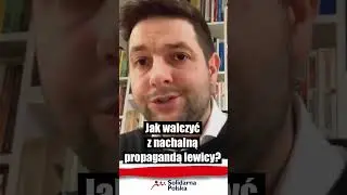 Patryk Jaki: Jak walczyć z nachalną propagandą lewicy? #shorts