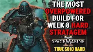 This Bolt Carbine Sniper Build TRIVIALIZES Weekly Stratagem 8 - True Solo HARD | Space Marine 2