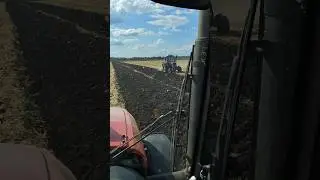 Летняя пахота. МТЗ-1222.3 и МТЗ-892 с плугами ПС.