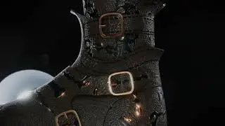 Procedural Textures-Armour Showcase in Eevee