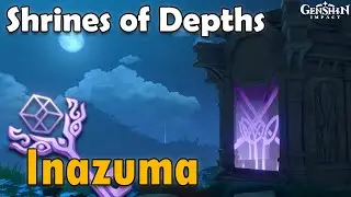 All 10 Location Shrine of Depths Genshin Impact Inazuma Key