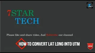 How to convert Lat _ Long into UTM (Easting_Northing) using Arc GIS | Coordinate conversion