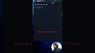 How To move or copy file in linux??