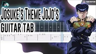 Guitar Tab Tutorials JoJo's Bizarre Adventure (Josuke Theme) - Diamond is Unbreakable 【JOJO Part4】