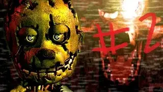 Five nights at freddy's 3 Прохождение 3 ночь пройдено
