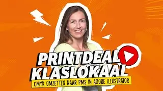 Printdeal klaslokaal: CMYK omzetten naar PMS in Adobe Illustrator