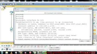 check the interface details on cisco router