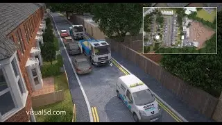 4d Construction Visualisation:  Site Logistics and construction Methodology  (visual 5d)