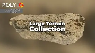 Large 3D Terrain for Games, Animation, Matte Painting & ArchViz | PolyCG Environment Assets