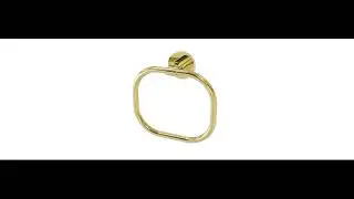 Allied Brass - Washington Square Collection Towel Ring WS-16-UNL