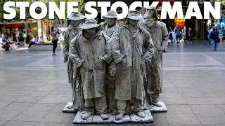 The Stone Stockmen - Iconic Living Statue Street Performer