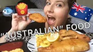 AUSTRALIAN FOOD | FISH & CHIPS | CALAMARI | BATTERED SAV | POTATO SCALLOPS  먹방