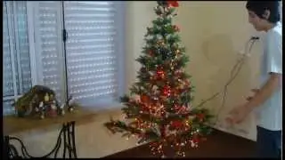 La llegada de Papa Noel