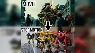 Transformers Stop Motion Movie Comparisons