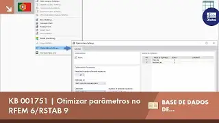 KB 001751 | Otimizar parâmetros no RFEM 6/RSTAB 9